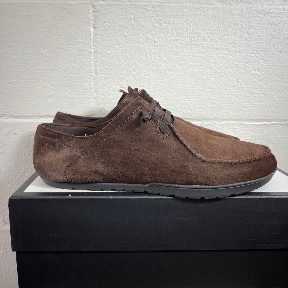 Patagonia Alvah Shoes Espresso Casual Brown Suede Slip On Men's Size 12 US